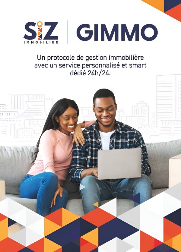 Application GIMMO — plateforme de gestion immobilière de SIZ Immobilier