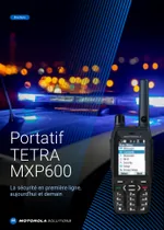 Première page de la brochure Motorola Solutions