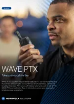 Première page de la brochure Motorola Solutions