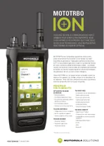Première page de la fiche technique Motorola Solutions