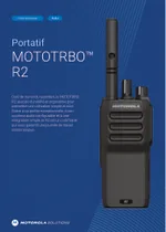 Première page de la fiche technique Motorola Solutions