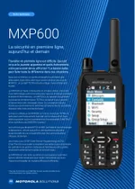 Première page de la fiche technique Motorola Solutions
