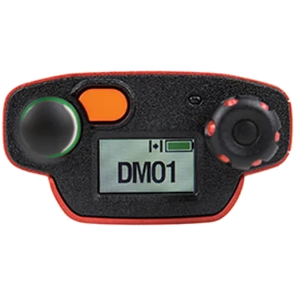 MTP8550Ex — dessus, sélecteurs et embase